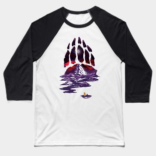 A Paw for a Full Moon Baseball T-Shirt